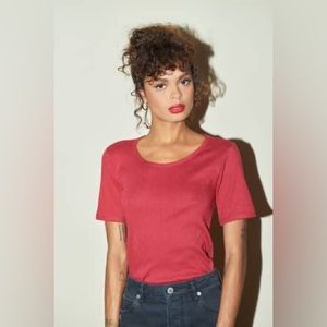 Rouje Red Pointelle T-shirt